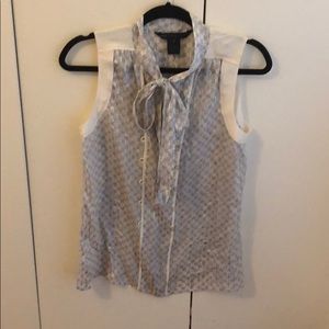 Marc by Marc Jacobs Tie Neck Shell